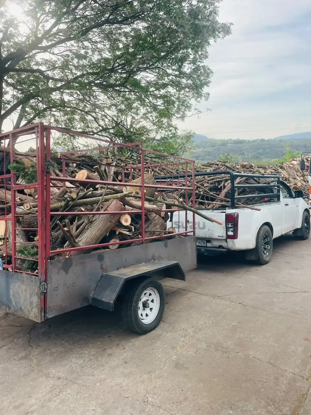 Garden refuse / clean-up work